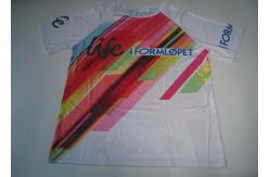 China Sublimation Custom Printed Sport T Shirts Running T Shirt Quick Dry supplier