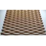 Building Decoration PVDF Aluminum Expanded Metal Mesh  Corrosion Protection for sale