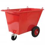 400L Garbage Collection Trolley Crane Boat Skip 7000LBS Capacity for sale