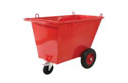 China 400L Garbage Collection Trolley Crane Boat Skip 7000LBS Capacity supplier