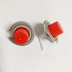 Red Cover Gas Canister Valves 1inch Control Valve For Outdoor Gas Stove for sale