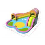 Quadruple Stitching Family Inflatable Bouncer With Pool for sale