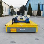 DC Motor Material Heavy Load Transfer Cart Motorized Omnidirectional Movement for sale