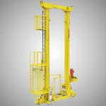 Customized Double Column Automated Stacker Crane Pallet Stacker Crane for sale