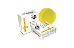 China Solid Form Handmade Whitening Soap 24K Kojic Acid Soap supplier