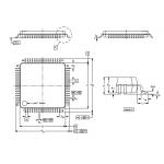 Single-chip 16/32-bit microcontrollers; 64/128/256 kB ISP/IAP flash LPC2134FBD64/01  QFP Integrated Circuit Chip for sale