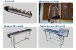 China High Speed Automatic Inkjet Printer , Pipe Serial Number Printing Machine supplier