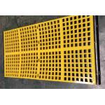 30mm Openning High Wear Resistant Polyurethane Vibrating Screen Mesh Combines Steel Wire for sale