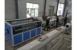 China Polyethylene Customizable Plastic Pipe Extrusion Line OMRON Temperature Controller supplier