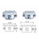 Stainless Steel Dia 145mm 175mm Ip68 Waterproof Junction Box for sale