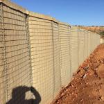 welded mesh flood control barriers galvanized welded wire mesh defensive bastion barriers for sale