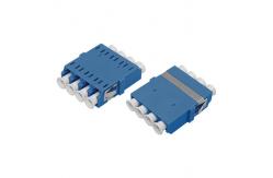 China LC UPC QUAD One-piece Adapter Without Flange supplier