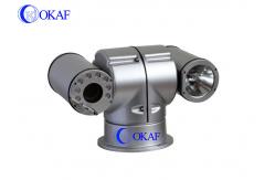 China Remote Full HD PTZ Camera , Pan Tilt Zoom Security Camera Systems Strong Light supplier