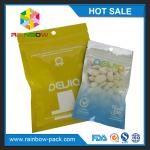 custom smell proof resealable aluminum mylar k bag big smell proof k aluminium foil bag black foil k for sale