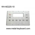 Custom Stainless Steel Panel Mount Keypad Kiosk With 10 Keys For Harsh Environment for sale