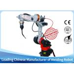 6 Axis MIG Welding Robot , Arm Length 1400mm For Steel Structure for sale