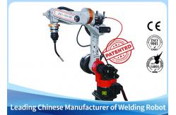 China 6 Axis MIG Welding Robot , Arm Length 1400mm For Steel Structure supplier