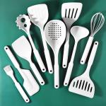 Reusable Seamless Silicone Cooking Utensils Set With SS Core for sale