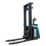 Pedestrian Electric Powered Stacker , Energy Saving Small Electric Pallet Stacker warehouse pallet stacker for sale