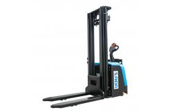 China Pedestrian Electric Powered Stacker , Energy Saving Small Electric Pallet Stacker warehouse pallet stacker supplier