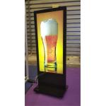 Illuminated Magnetic 4000LUX LGP Led Light Box Display Stand