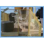 Copper Expanded Metal Mesh , Architectural Sheet Metal Mesh Screen Anti - Slip Surface