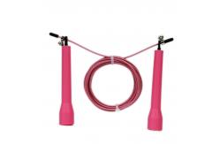 China 118'' 4.5mm Sports Skipping Ropes Adjustable Weight Customize Logo supplier