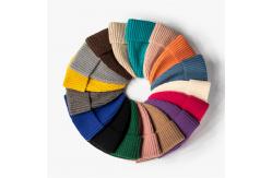 China Custom Black/Green/Dark Red Beanie Hat Sample in 7-15 Days supplier