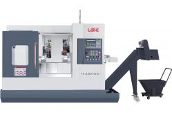 China Torno Industrial Dual Spindle Dual Turret Lathe FANUC Syntec Cnc Control System supplier