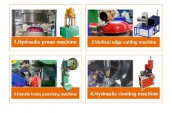 China Non Stick Stainless Steel Pot Making Machine Hydraulic Auto Cnc Punching supplier