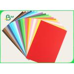 610 x 860mm Uncoated Color Bristol Board For Handicraft 150gsm 180gsm for sale