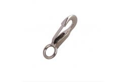 China Fixed Style Round Eye Bolt Snap Hooks Zinc Diecasting Spring Shrapnel supplier