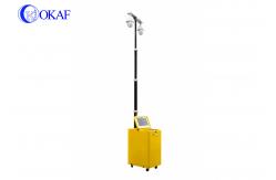 China PTZ Camera Monitors Mobile Vehicle Mounted Light Tower Trailers In Real Time supplier