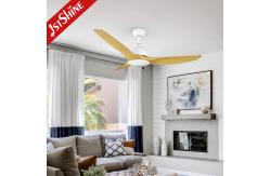 China Energy Saving 230V LED 64 Inch Ceiling Fan With Light And Remote supplier