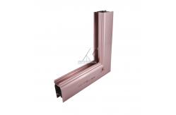 China AA15 Rose Gold Anodized Aluminium Profile For Sliding Doors supplier