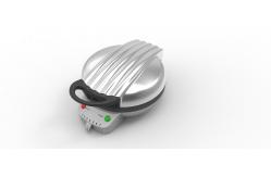 China 1000W Heart Shaped grill and Waffle Maker With Temperature Control Knob supplier