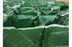 China Hexagonal Wire Twisted Gabion Basket Square Rectangular Hole Shape supplier