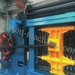 5 Twist Hexagonal  22kw 165m/H Gi Wire Net Making Gabion Machine