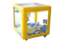 China Mini Rubik Cube Crane Machine Coin Operated Toy Crane Game with US Plug supplier