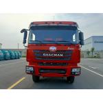 Red SHACMAN 8x4 Dump Truck F3000 8 Wheeler Dump Truck 380 EuroII for sale