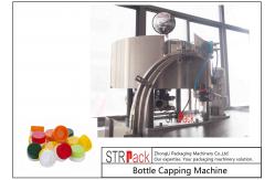 China Automatic Linear Capping Machine Press Capper To Tighten And Secure Caps supplier