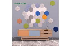 China Customizable Polyester Fiber Acoustic Panel for Noise Reduction and Absorption supplier