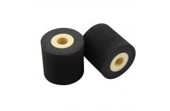 China 36mm*32mm Black Hot Ink Rollers Customized For MRP Expiry Date supplier