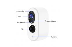 China Waterproof Solar Powered Wireless Security Camera Night Vision Remote supplier