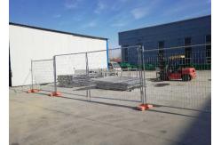 China Portable 60g/M2 Galvanised Temporary Security Fence 2.1m High supplier
