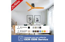 China Homestead Reversible Dual Use DC Motor Ceiling Fan With 5 Speed Remote supplier