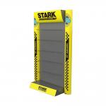 POS Retail Metal Hanging Hardware Display Rack Stand LED Light LOGO Custom for sale