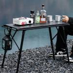 Outdoor Camping Aluminum Alloy Folding Egg Roll Table Sleek And Minimalistic for sale