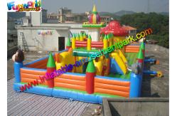 China Playground Inflatable Amusement Park Toys , Jump Houses Customized supplier