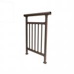 Forged Iron Balustrades Smooth Surface Railing Sun Shade